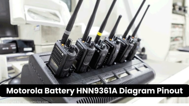 Motorola Battery HNN9361A Diagram Pinout